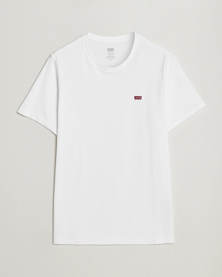Levi’s Men Original Housemark Crew Neck T-Shirt | White