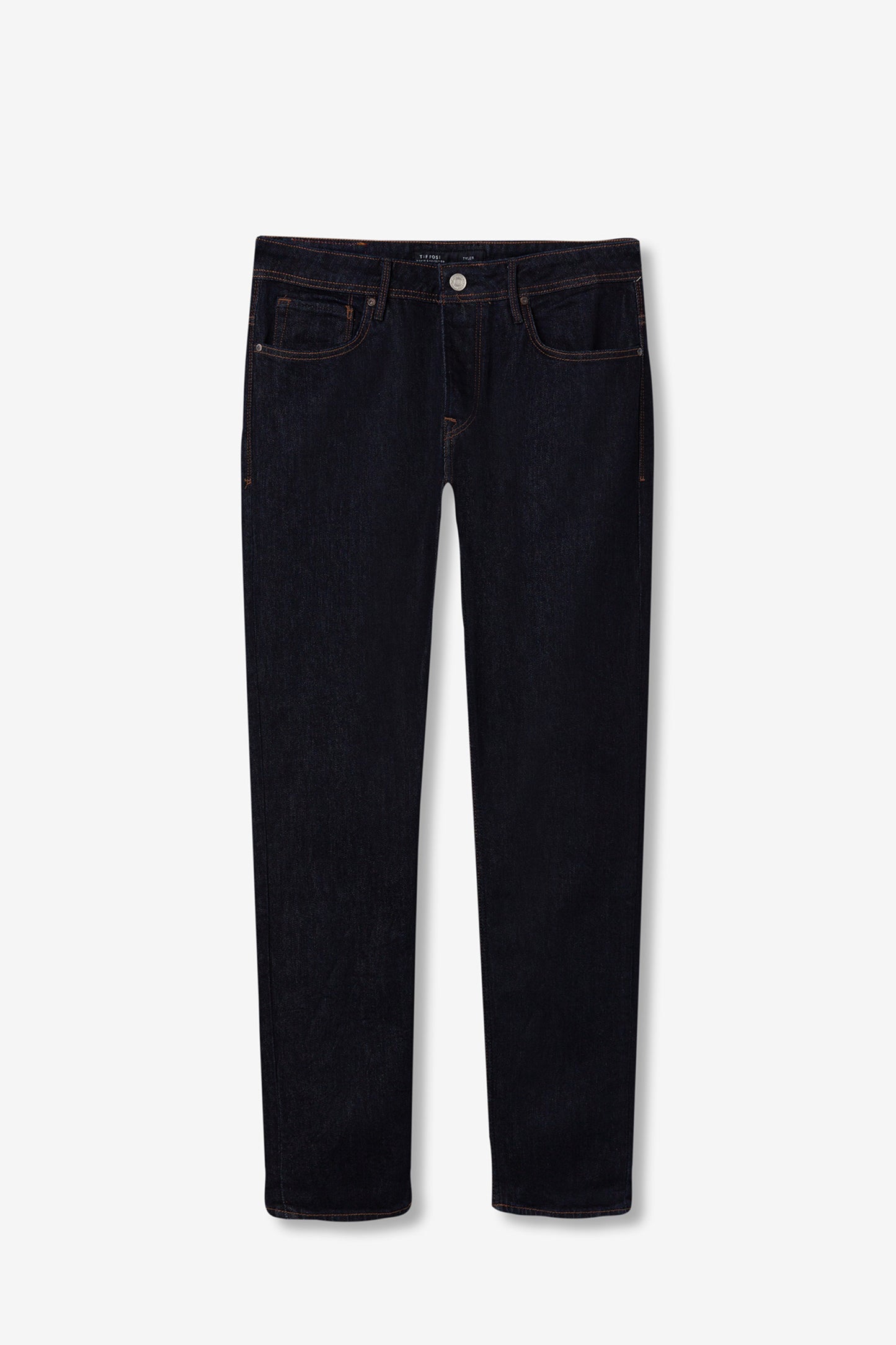 TIFFOSI Navy Blue Indigo Wash Comfort Fit