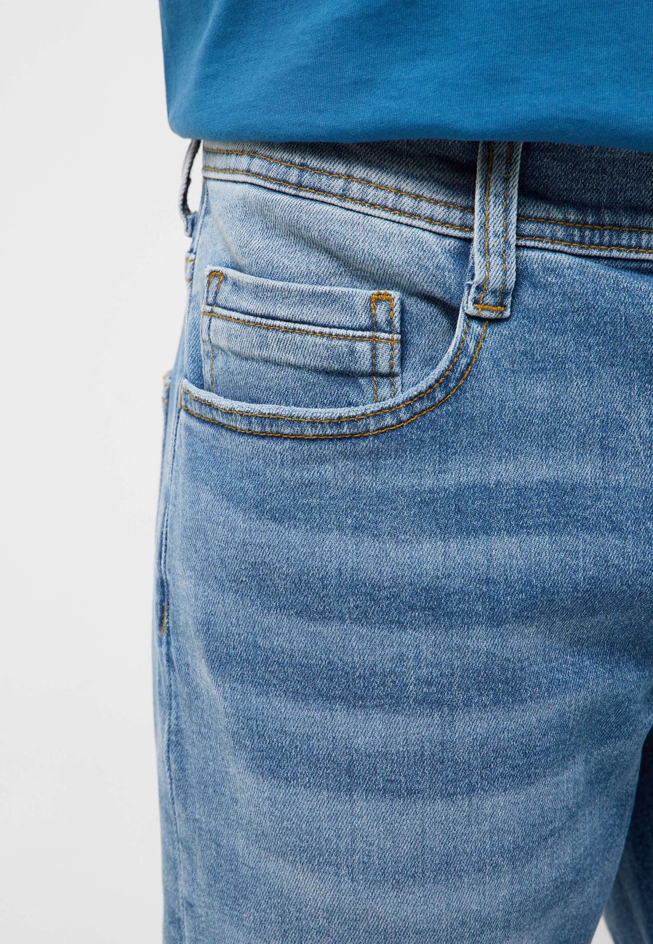 MUSTANG Mid Blue Slim Fit Denim Jeans