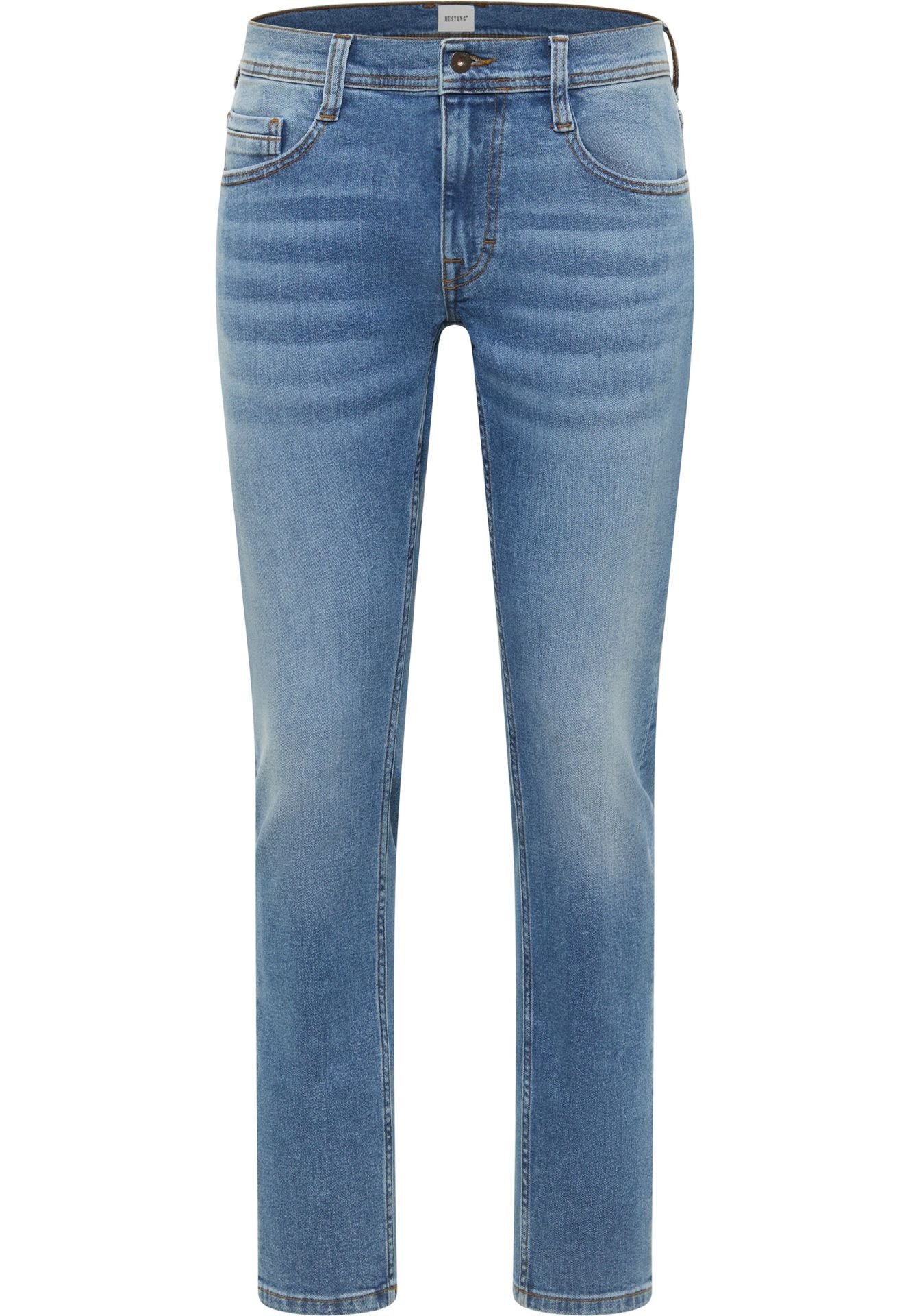 MUSTANG Mid Blue Slim Fit Denim Jeans