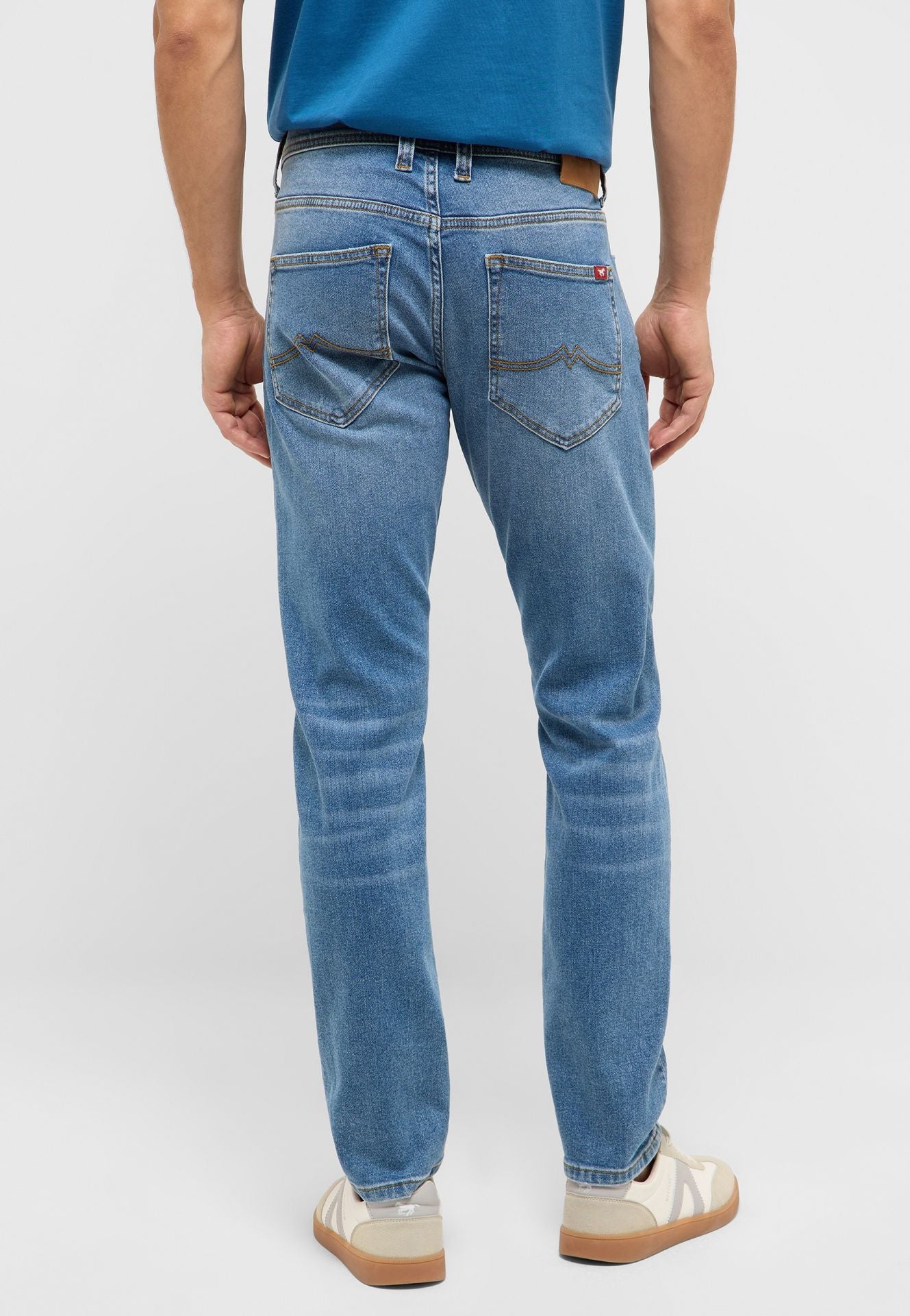 MUSTANG Mid Blue Slim Fit Denim Jeans