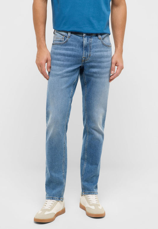 MUSTANG Mid Blue Slim Fit Denim Jeans