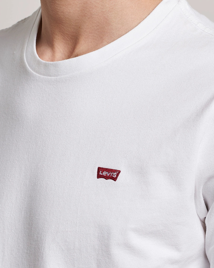 Levi’s Men Original Housemark Crew Neck T-Shirt | White