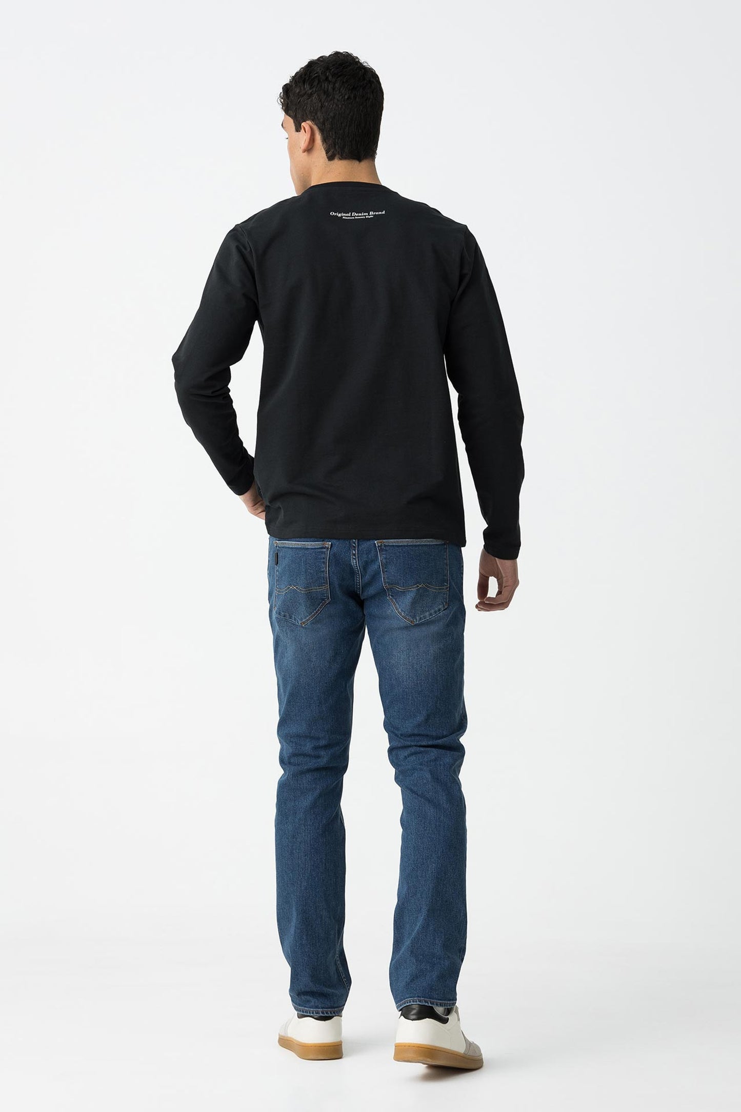 TIFFOSI Medium Blue Leo Comfort Fit Denim Jeans