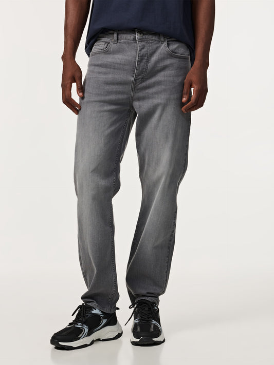 CODE Light Gray Comfort Fit Denim Jeans