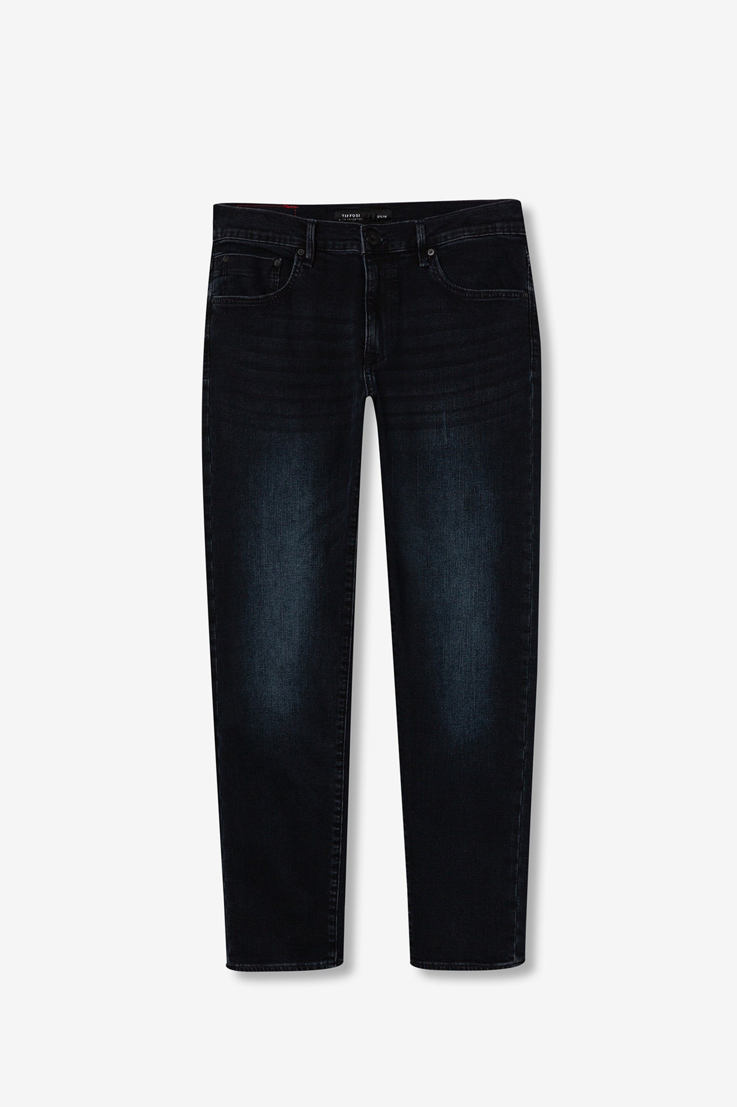 TIFFOSI Light Black Leo Straight Fit Denim Jeans
