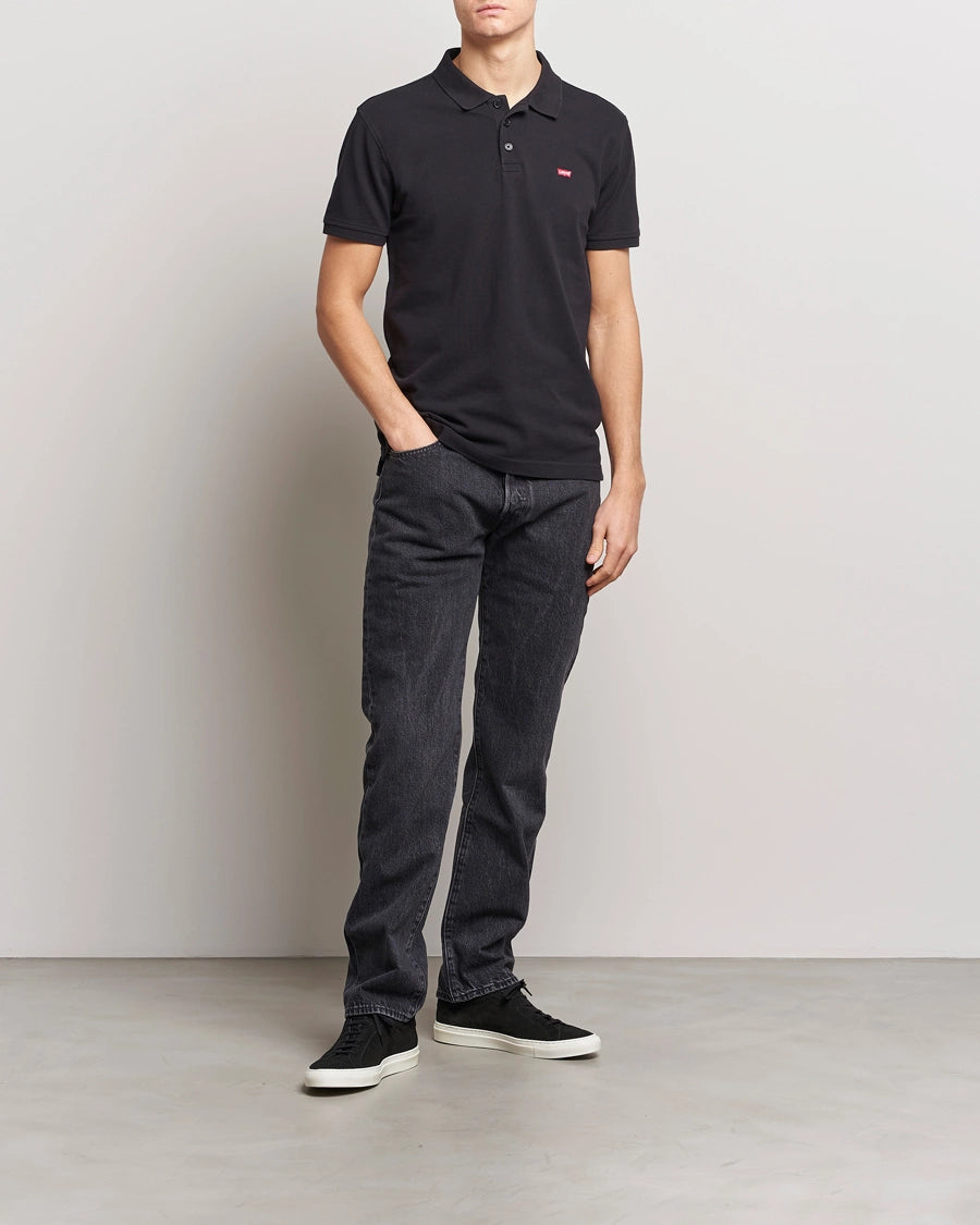 Levi's Original Housemark Polo Shirt | Black