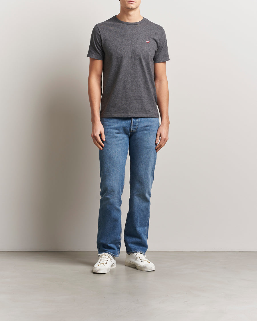 Levi’s Men Original Housemark Crew Neck T-Shirt | Dark Gray