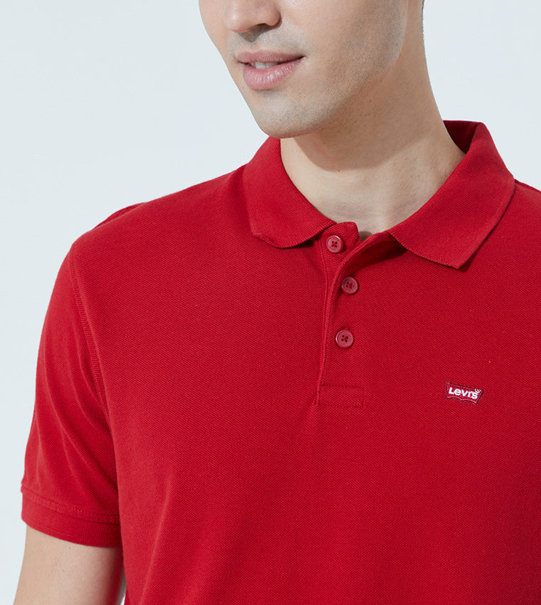 Levi's Original Housemark Polo Shirt | Red
