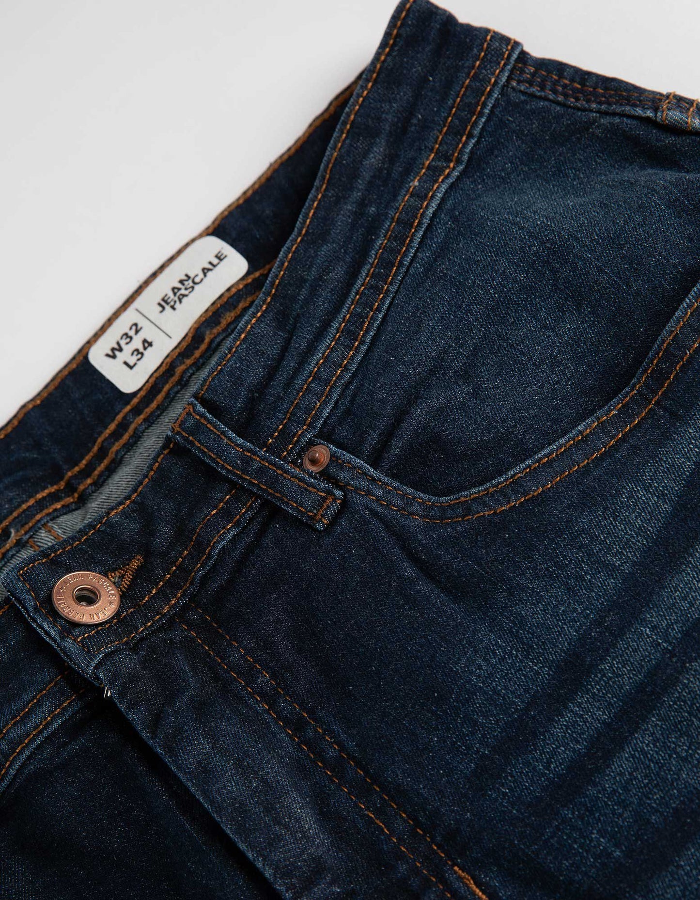 TAKKO Dark Blue Comfort Fit Denim Jeans