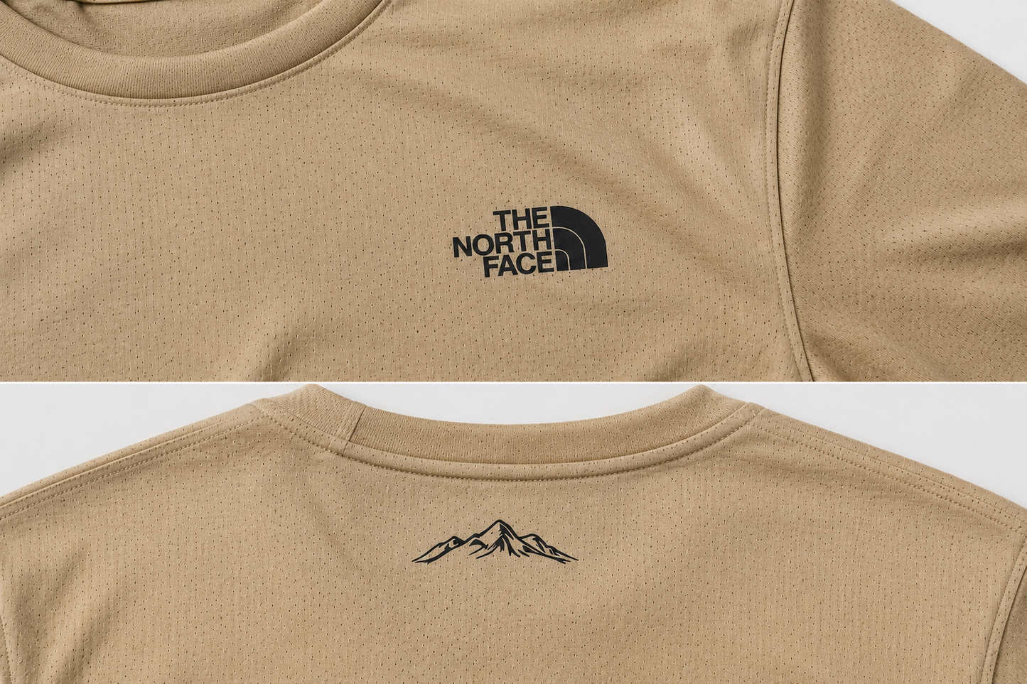 THE NORTH FACE Active Mesh Sports T-Shirt | Sand Beige