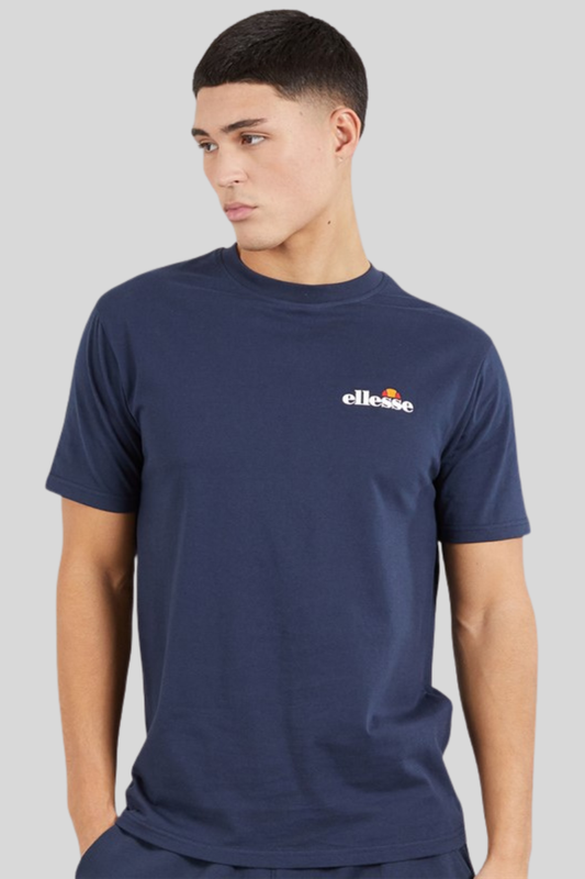 ELLESSE Men's Crew Neck T-Shirt | Navy Blue