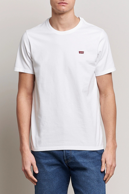 Levi’s Men Original Housemark Crew Neck T-Shirt | White