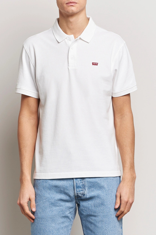 Levi's Original Housemark Polo Shirt | White