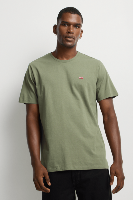 Levi’s Men Original Housemark Crew Neck T-Shirt | Green