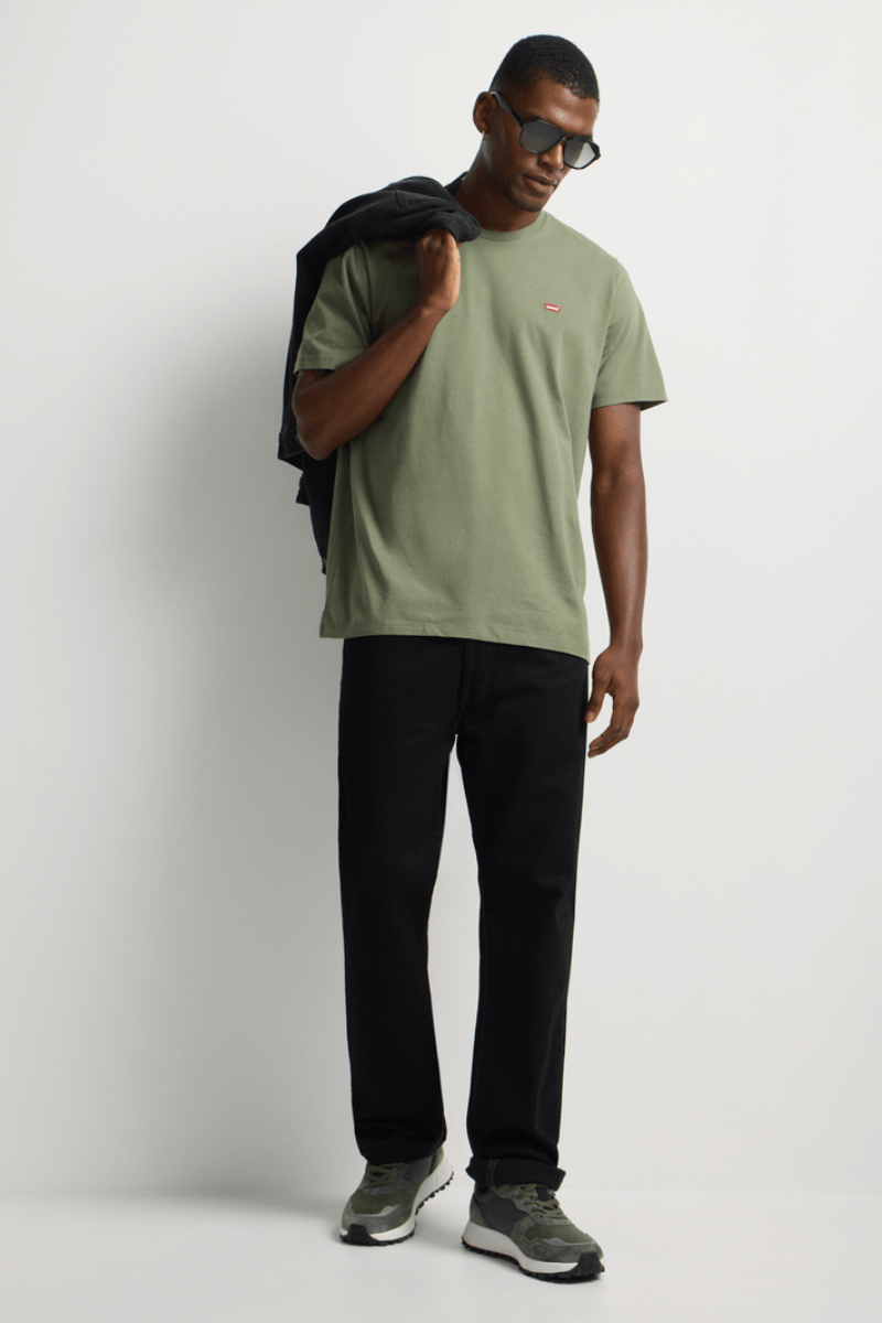 Levi’s Men Original Housemark Crew Neck T-Shirt | Green