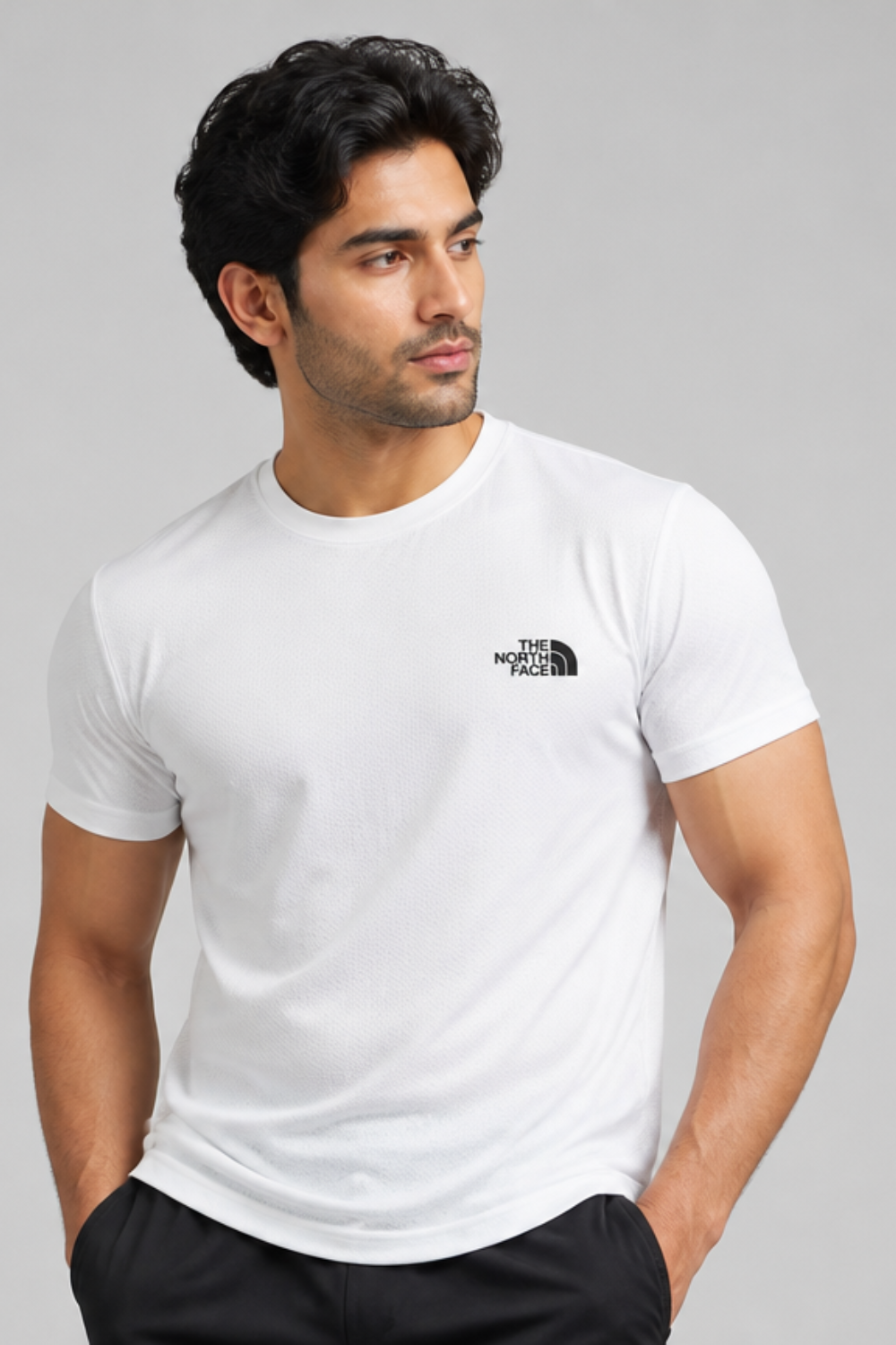 THE NORTH FACE Active Mesh Sports T-Shirt | White