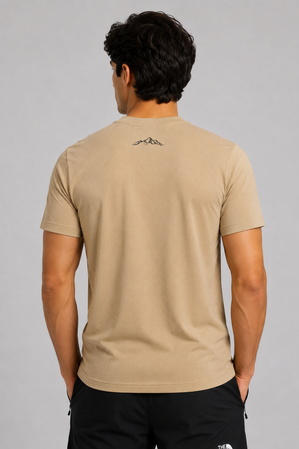 THE NORTH FACE Active Mesh Sports T-Shirt | Sand Beige
